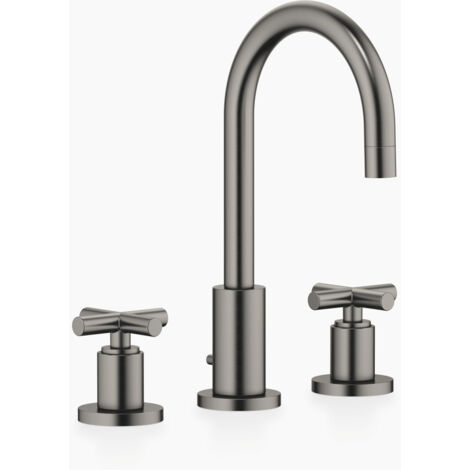 Dornbracht TARA, mélangeur lavabo 3 trous, avec vidage