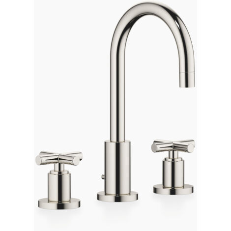 Dornbracht TARA, mélangeur lavabo 3 trous, avec vidage