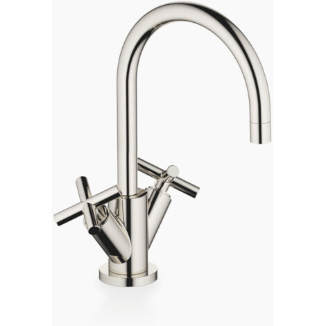 Dornbracht TARA, mélangeur lavabo monotrou, avec vidage, saillie