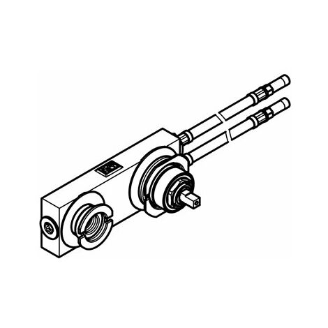 Dornbracht Wand-Waschtisch-Einhandbatterie, Mischer rechts, Bausatz-Vormontage, 35816970 - 3581697090