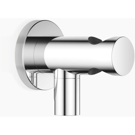 Dornbracht Wandanschlussbogen, mit integriertem Brausehalter,