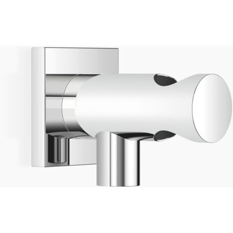 Dornbracht Wandanschlussbogen mit integriertem Brausehalter,