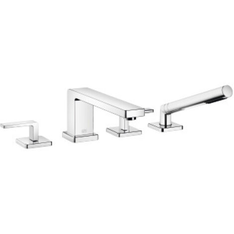 Dornbracht Wannen-Vierlochbatt. LULU 27512710 chrom