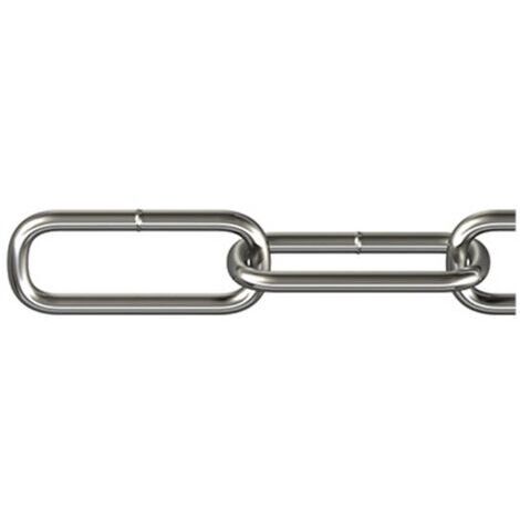 Dorner-Helmer Catena in acciaio inox 10 metri argento