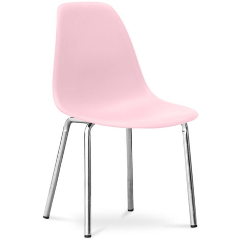 Dorwick Chair - Matt Pastel pink