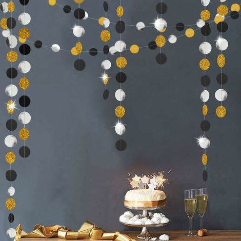 bannière fête d'anniversaire décoration de fête Toile de fond à paillettes dorées pour photographie de mariage 2,1 x 1,5 m Nouvel An