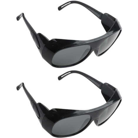 Dos pares de gafas de soldadura, gafas de seguridad para soldadura con cambio automático de luz, equipo de seguridad para soldadura antirreflejos.
