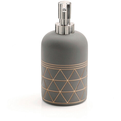 Dosasapone con erogatore in plastica d'appoggio in cemento 8780 Gedy serie CALIPSO Grigio