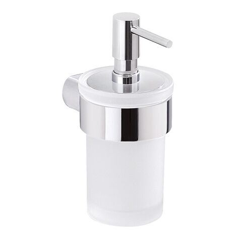 Dosasapone con erogatore Pirenei a muro cm. 12,x7,5 in ottone e