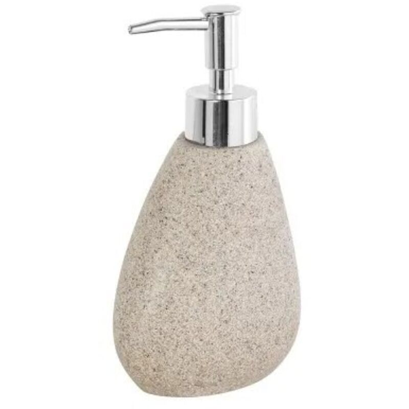Dispenser Sapone Da Appoggio In Poliresina Effetto Pietra Stone