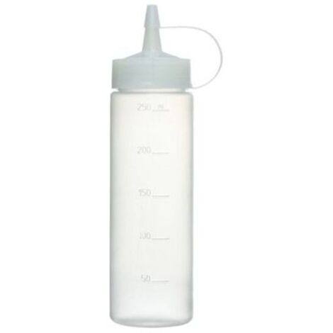 Dosatore grande per salse trasparente 250 Ml