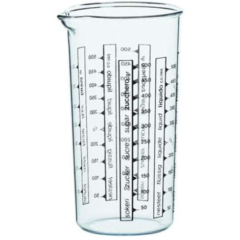 Caraffa Graduata In Acciaio Inox 18/10 HENDI - Capacit&agrave; 2 Litri, Per Uso Intensivo In Cucina O Professionale