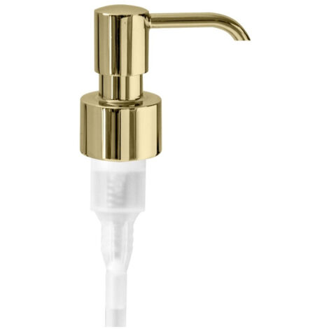 Dosatore sapone - ricambio completo oro - ricambi accessori bagno