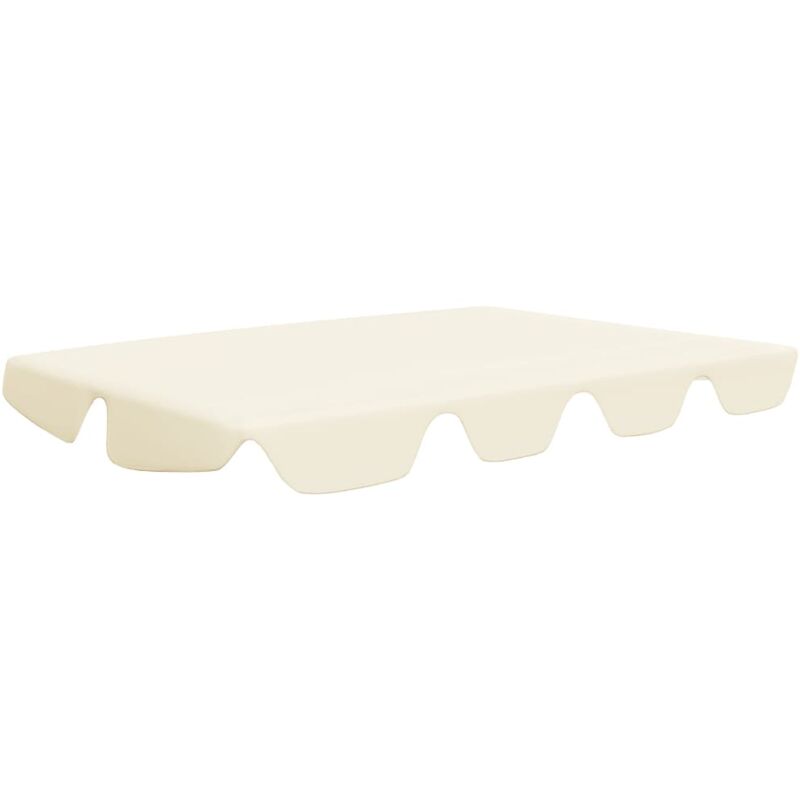 

vidaXL Dosel de Repuesto Columpio de Jardín 150/130x70/105 cm Crema - Crema