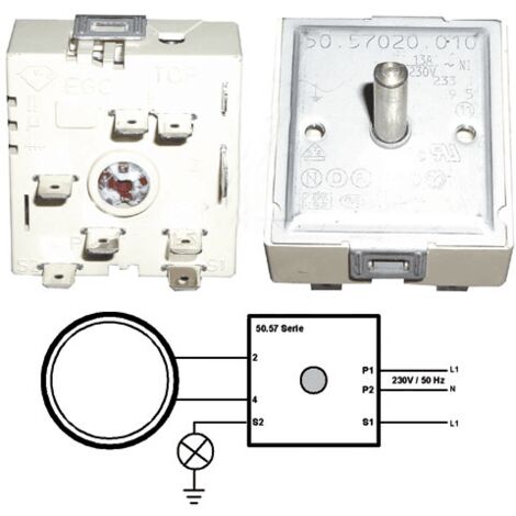 DOSEUR D ENERGIE GAUCHE 13A-230V pour TABLE DE CUISSON -...