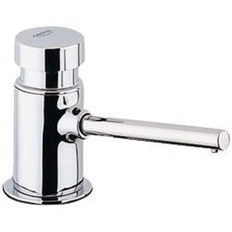 Doseur de savon liquide monté sur table – Finition chromée GROHE StarLight – Capacité 1 l – Ouvertures 22 à 35 mm – 36194000