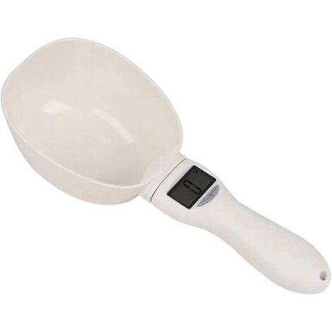 Doseur pour aliments pour animaux, tasse doseuse pour croquettes pour chien, balance numérique portable pour aliments pour chat