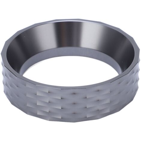 Dosiertrichter aus Aluminiumlegierung für Kaffeemaschine, Magnetring für Filterhalter, für Büro und Zuhause