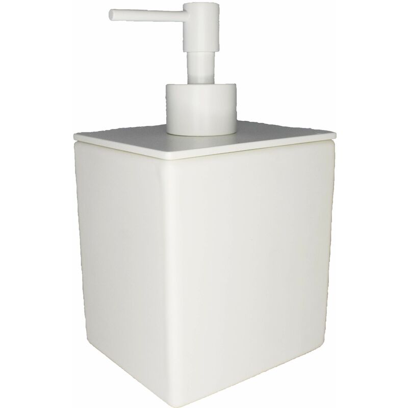 

Dispensador de jabón líquido de pie Pollini Acqua Design Ebox EB1424A9 | Blanco mate