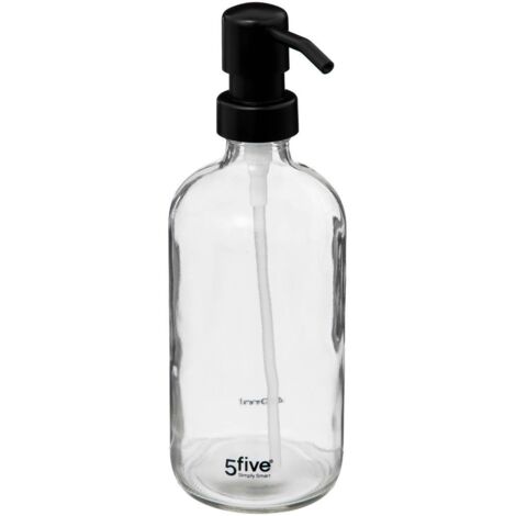 Dosificador de jabón 450ml transparente - 5five