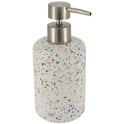 Dosificador de jabón de cemento 220ml - terrazo - Tendance