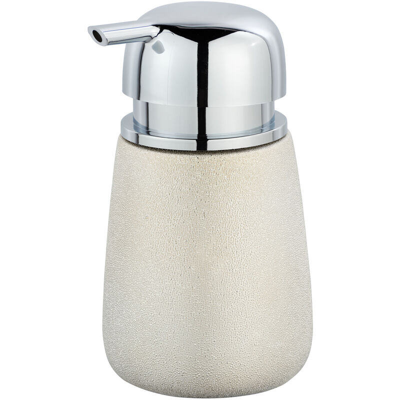 

WENKO Dispensador de jabón líquido dosificador baño cocina Glimma oro 330 ml
