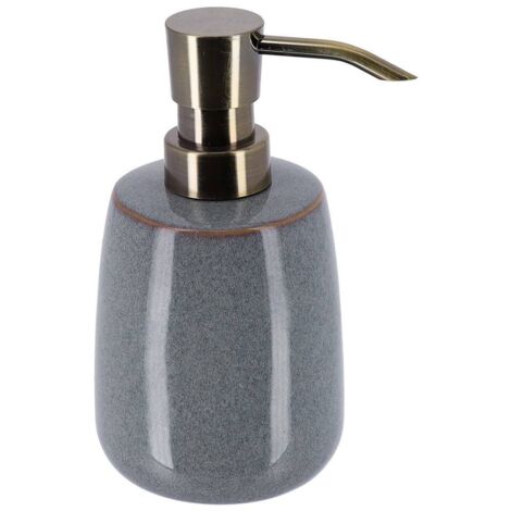 Dosificador de jabón gres 300ml - azul - Tendance