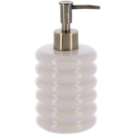 Dosificador de jabón gres facon 70 s 400ml - grege - Tendance