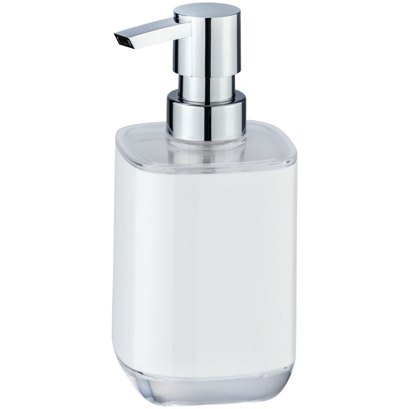 

Dispensador de jabón líquido dosificador baño cocina Masone blanco 330 ml - Wenko