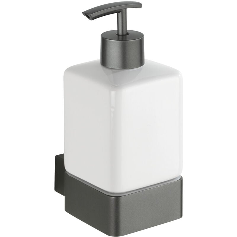 

WENKO Dispensador de jabón líquido dosificador baño cocina Montella 360 ml