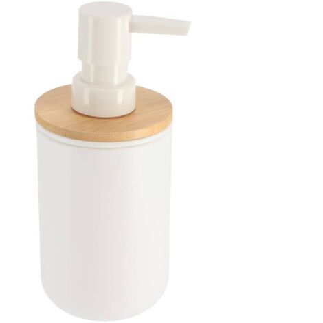 Dosificador de jabón ps bambú 300 ml - bambú blanco - Tendance