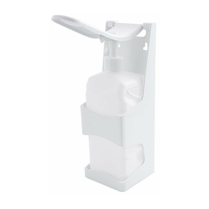 

Dosificador de plástico de gel desinfectante 1L para pared