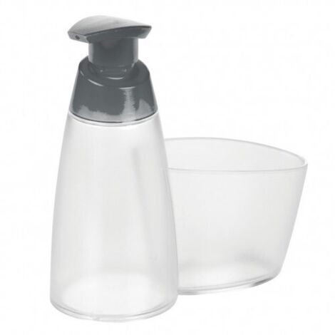 DOSIFICADOR JABON CLEAN KIT GRIS TESCOMA - EHLIS