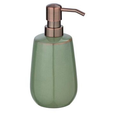 DOSIFICADOR JABÓN SIRMIONE CERÁMICO VERDE OLIVA - 24877