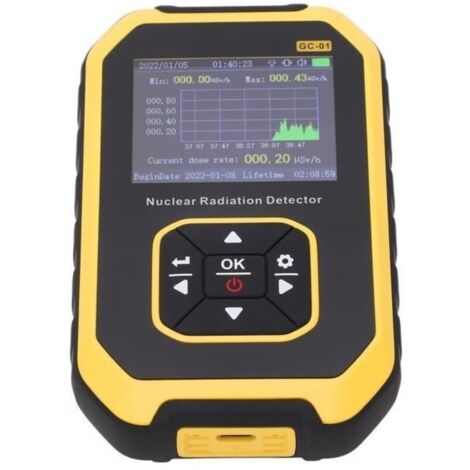 dosimètre actif radio Compteur Geiger β γ X Ray Surveillance en temps réel Compteur de détection radioactif numérique