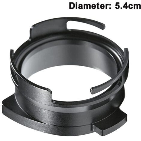 Dosing Funnel - 54mm - For Espresso Portafilter - Hands-Free Grinder Trigger - Rotatable Alloy Powder Receiver - 1 Piece