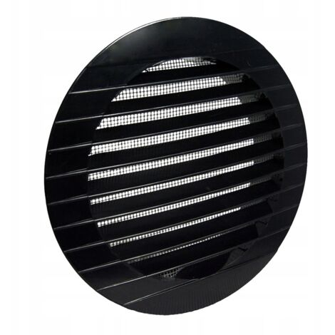 Dospel  Grille de ventilation Império 125 mm - Graphite - Design moderne - Installation facile