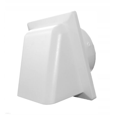 Dospel  Grille de ventilation KRD 100 - Blanche - Silencieuse et efficace - Design élégant