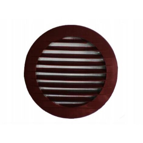 Dospel  Grille de ventilation KRO 125 - Marron - Élégante et durable - Installation facile