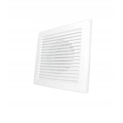 Dospel  Grille de ventilation Lux DL/100 RW - 175x175 mm - Blanche - Élégante et durable - Protection insectes