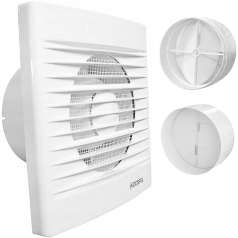 Dospel  Ventilateur mural WD-007-0003P - 120 mm - Blanc - Énergétique - Anti-insectes - Pratique