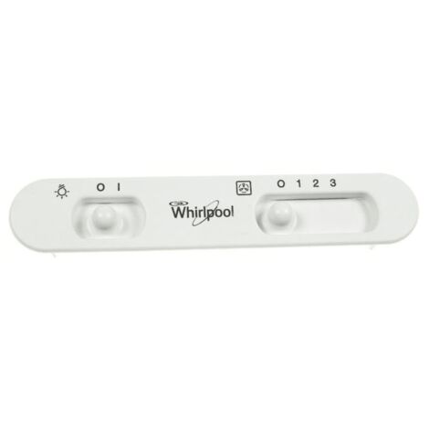DOSSERET BANDEAU DE COMMANDE POUR TABLE DE CUISSON   WHIRLPOOL - 481245249027