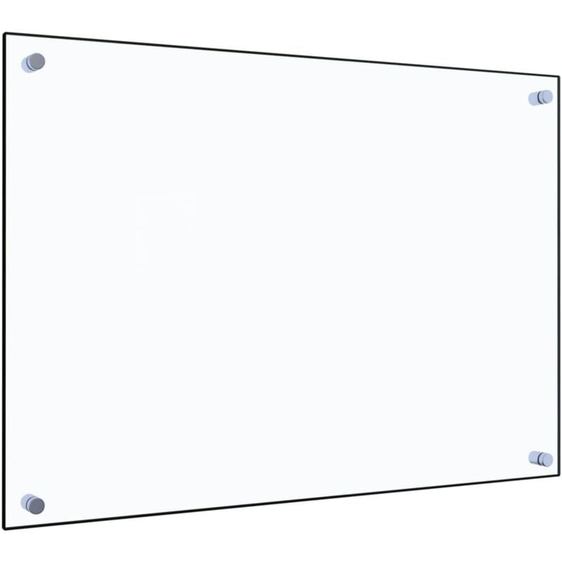 Dosseret de cuisine, Fond de hotte Transparent 70x50 cm Verre trempé WRG661845 design in