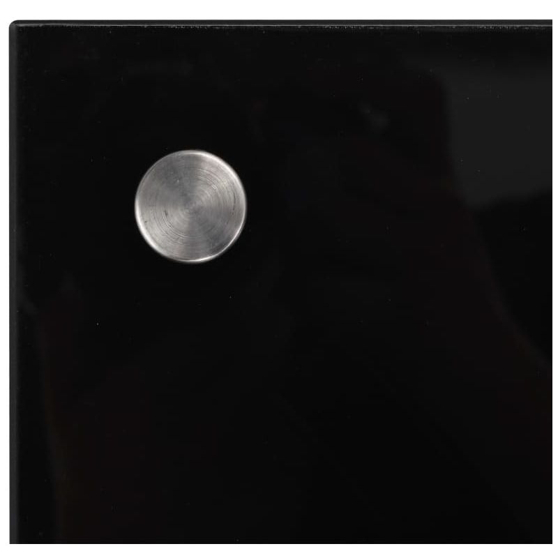 Dosseret de cuisine Noir 90 x 40 cm Verre trempe