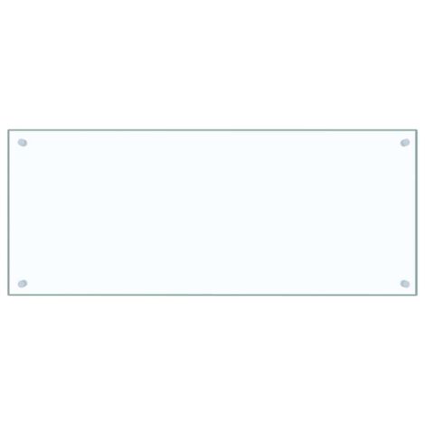 Dosseret de cuisine Transparent 100x40 cm Verre trempé CFW32261