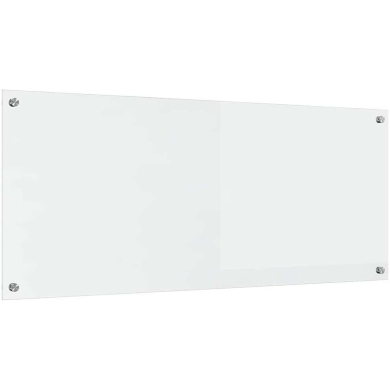 Meuble de Cuisine Transparent 120x50x0,6 cm en Verre Trempé vidaXL