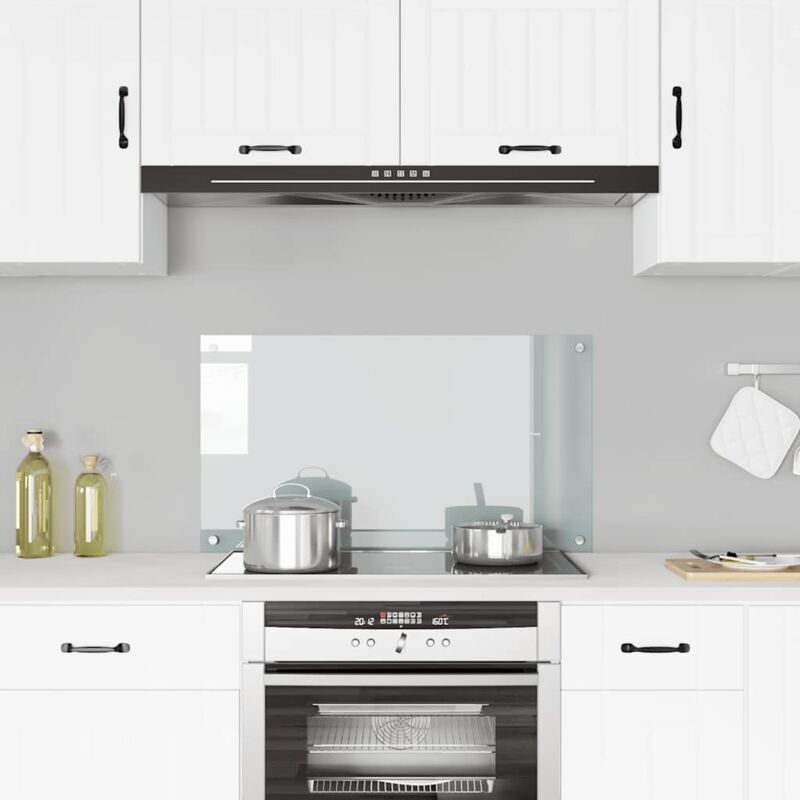 Vidaxl - Dosseret de cuisine Transparent 90x50 cm Verre trempé