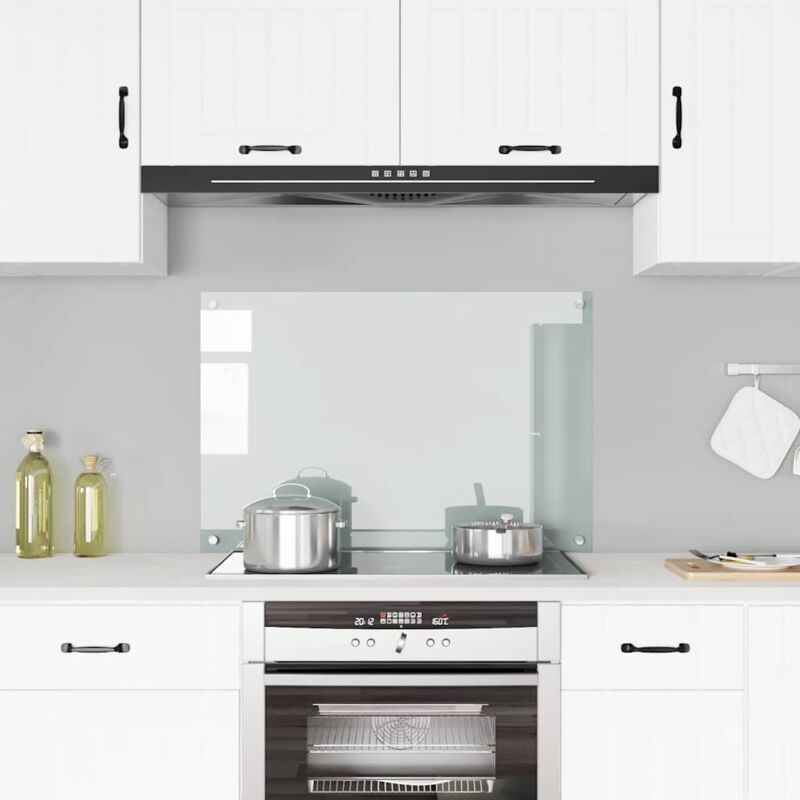 Vidaxl - Dosseret de cuisine Transparent 90x60 cm Verre trempé