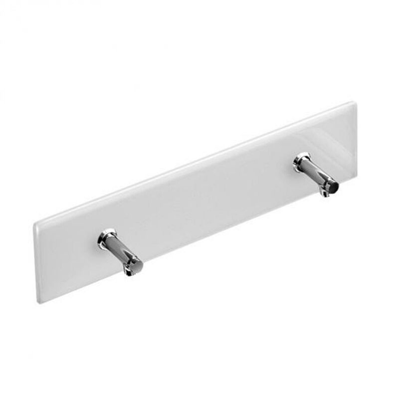 Villeroy&boch - Dosseret blanc pour lavabo - Largeur: 1000 mm - Hauteur: 45 mm - Profondeur: 16 mm - Blanc