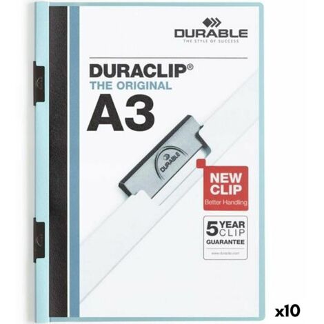 Dossier Con Clip 60 H A3 Azul Durable 2218-06